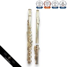 Flûte plaquée argent à